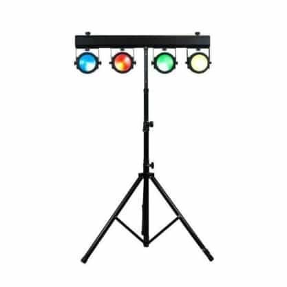 Lichtset: 1x 4 LED spots COB