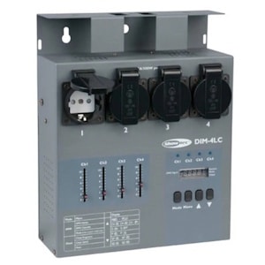 4 Kanaals DMX dimmer